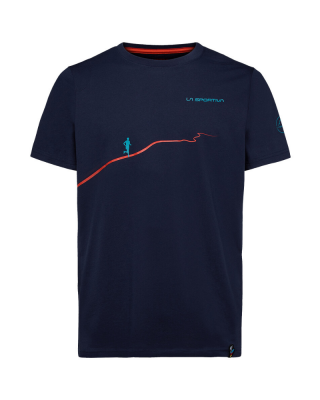 Pánské triko LA SPORTIVA Trail T-Shirt M Deap Sea